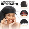 Large Hooded Hair Dryer Bonnet Attachment w/Integrated Headband - Reduces