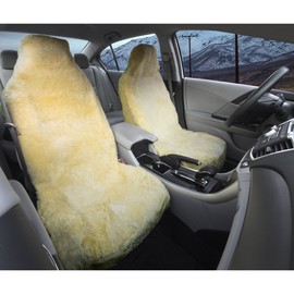 Masque 63813 Tan Sheepskin Seat Cover