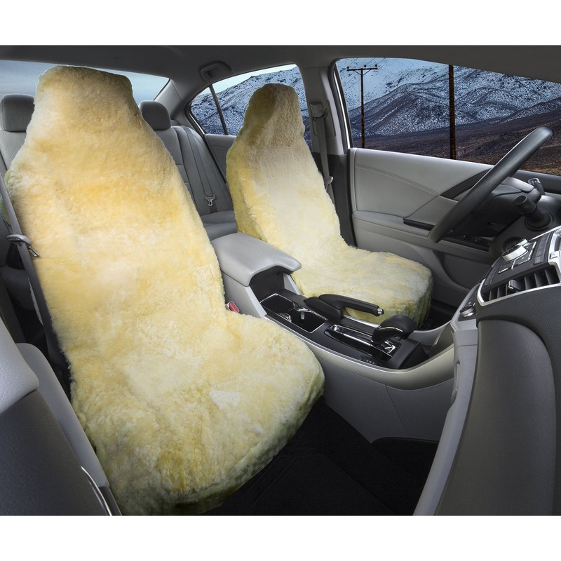 Masque 63813 Tan Sheepskin Seat Cover