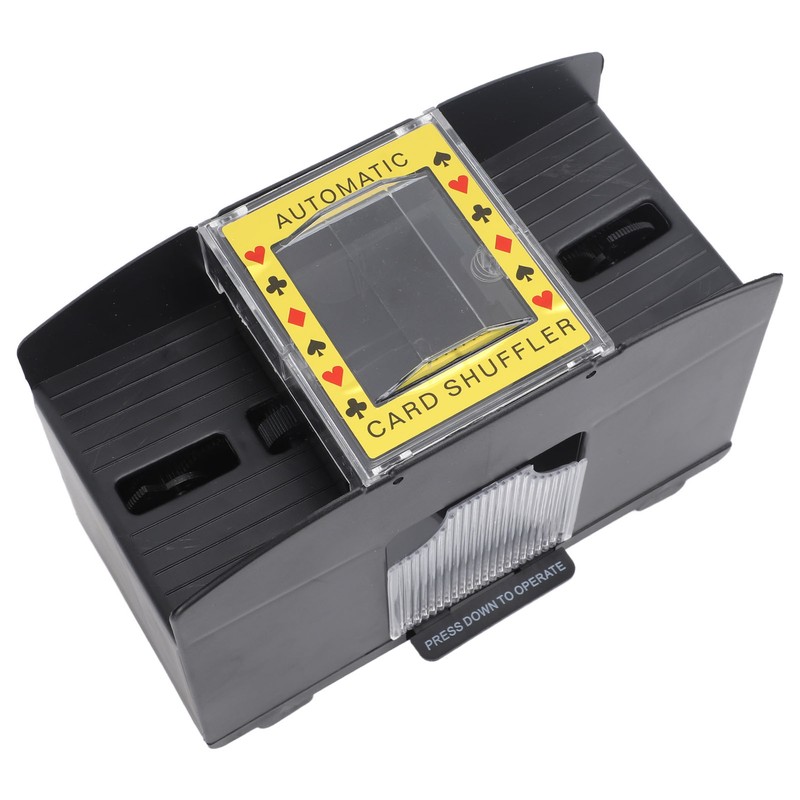 Automatic Card Shuffler 4 Decks of Cards Battery Operated Rapid