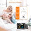 SMARTRO SC91 Projection Alarm Clock for Bedrooms with Weather Station,