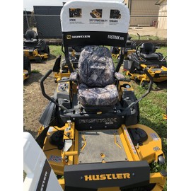 Durafit Seat Covers, Custom Fit for Hustler Fastrak SDX Zero Turn Mowers Camo Waterproof Endura Fabric