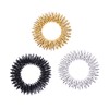 COLLBATH 3pcs Acupressure Massage Rings for Hand Circulation Vibrate Massage