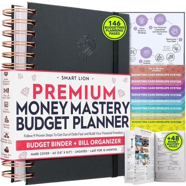 Budget Planner & Bill Organizer - A 12 Monthly Planner