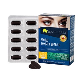 Maple Tree Lutein Omega3 Plus 6 30 Capsules / 메이플트리 루테인오메가3 플러스6 30캡슐