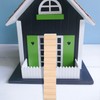 Healifty 1:12 Doll's House Stairs Miniature Wooden Stairs Dollhouse Furniture
