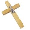 First communion Holy Land Wall Cross - Olive Wood Cross