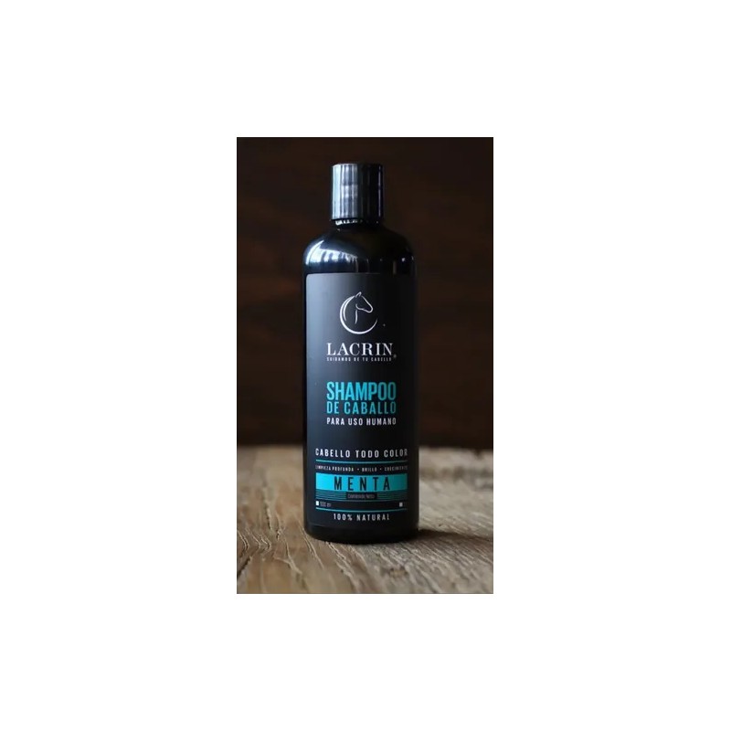 Shampoo de Cola de Caballo Lacrin Menta Clásico Equino Limpieza