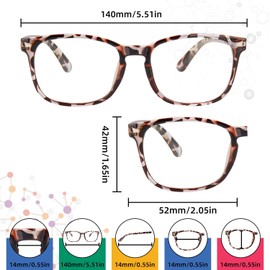 WINTOO Blue Light Blocking Glasses | Computer Reading/Gaming/TV/Phones Glasses for Men Women | Night Driving UV Glare Glasses