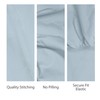 Threadmill 100% Organic Cotton Sheet Set - Full, 4 Piece,