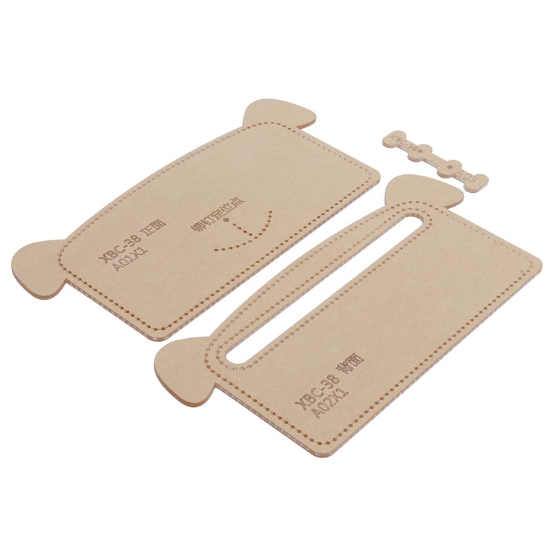 Acrylic Template Durable Transparent Clear DIY Cartoon Pencil Case Stencil