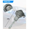 Front Door Lock Cylinder Set Kit with 2 Keys Fit