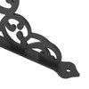 Outdoor Hanging Bracket Black Iron Multifunctional Decorative Plant Hanger for