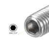 uxcell Ball Point Set Screws, M10 x 25mm 304 Stainless