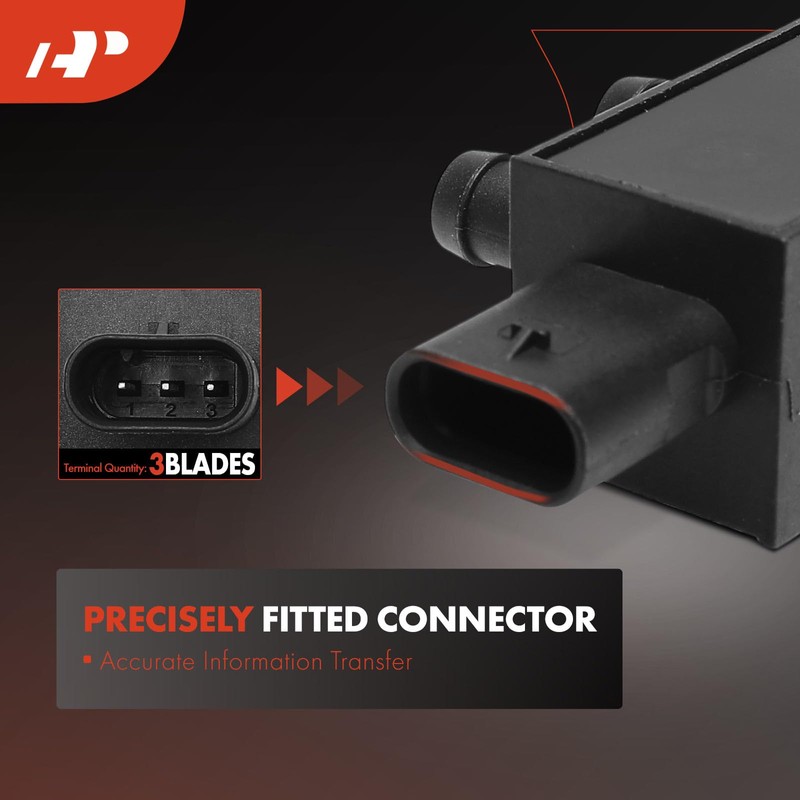 A-Premium Differential Pressure Sensor [3 Pins] Compatible with Hyundai Santa