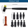KAERKA Dent Repair Tool Kit, Contains 1PCS Rubber Hammer and