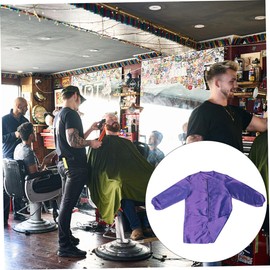 BIUDECO Sleeve Beauty Technician Overalls Hair Dyeing Clothes for Spa Salon Use Comfortable and Design