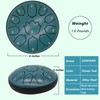Rain Drum for Outside Garden, 6-Inch Steel Tongue Drum with