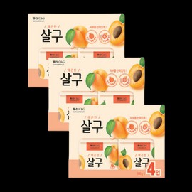 Dongsan C&G Clio Dongsan Apricot Makeup Face Wash Soap 100g / 크리오 동산 살구 화장 세안 비누 100g X 12개