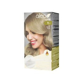 Alea Permanent Hair Color Cream Kit, Extra Light Ash Blond #9.1, Nourishing, Long Lasting, Maximum Gray Coverage