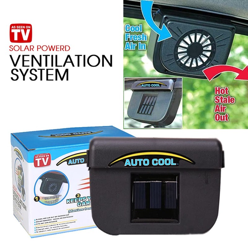 As Seen On TV Auto Fan Solar Powered car air