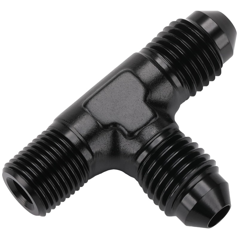 Podavelle 4AN Male Flare Tee to 1/8 NPT on Run