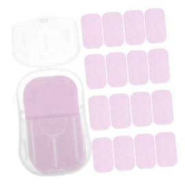 Mikinona 50 Portable Hand Wash Soap Sheets for Travel Mini Soap Pieces for Outdoor Use for Camping and Hygiene