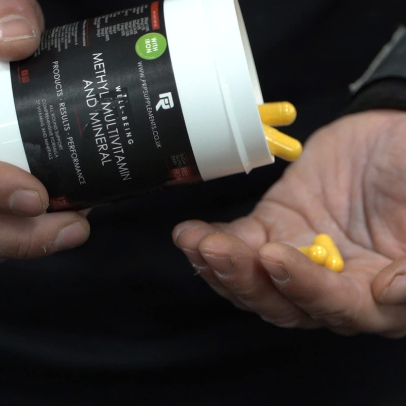 PRP Supplements Methyl Multivitamin and Mineral Without Iron | 120