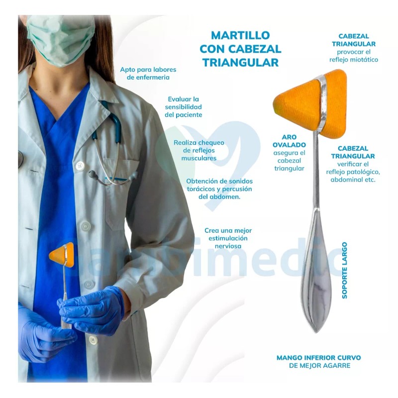 Gambimedic Martillo Reflejos Taylor Neurologico Triangulo Gambimedic30p