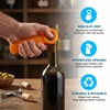 Merzio 8Pcs Easy Jar Opener, Effortless Jar Key for Seniors