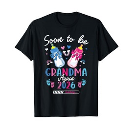 Soon to Be Grandma Again 2026 Loading Gift T-Shirt