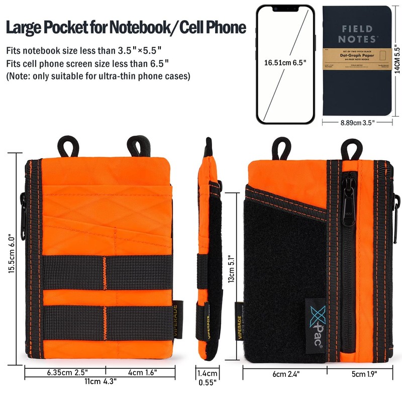 VIPERADE VE18 X-Pac Small EDC Bag, Small Tool Bag with
