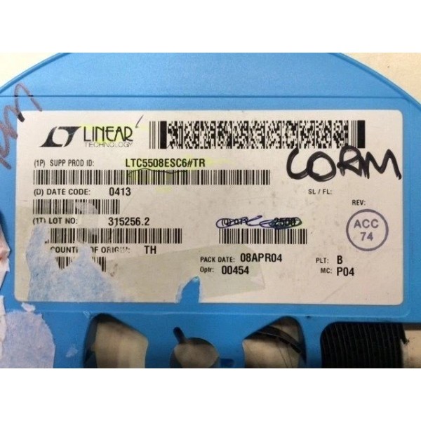 LINEAR TECHNOLOGY LTC5508ESC6 LINEAR TECHNOLOGY IC RF POWER DETECTOR 6PIN