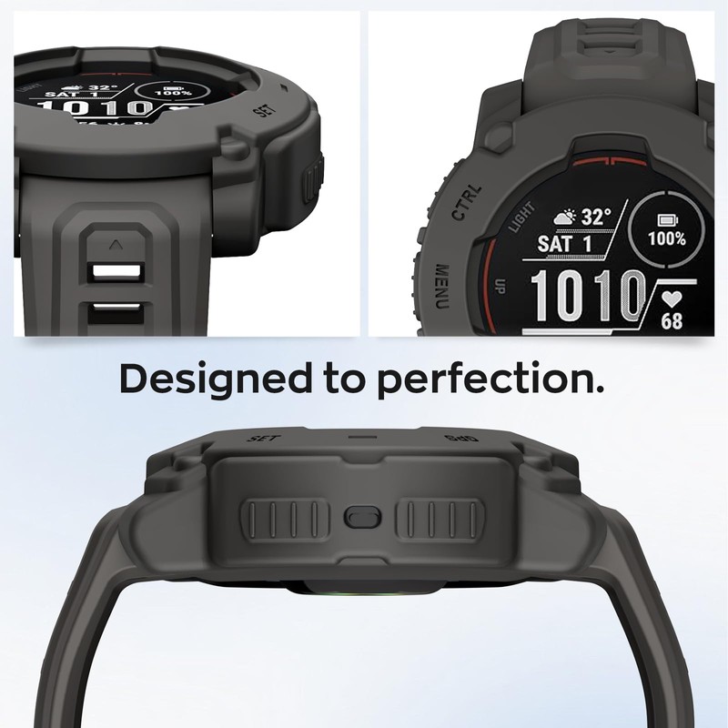 MYSNBKN Schutzhülle für Instinct E 45MM, TPU Schutzhüllen Abdeckungen Watch