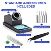 FEITA 936D Digital Soldering Station, 60 Watt Equivalent with Auto