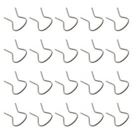 Zikefest 20PCS Car Window Crank Retainer Clips, 76980 Window Handle Retainer Clip Assortment,Door Window Crank Handles Metal Retaining Clips, Universal for Most Vehicles
