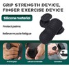 Anti Slip Workout Grips Ergonomic Rubber Gym Hand Protectors for