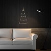infactory Easter decoration: set of 2 decorative wooden ladders, 30