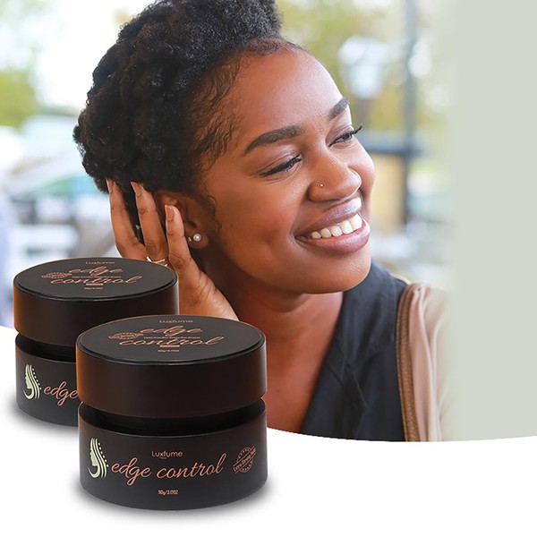 Joyeee Curl Styling Gel, Pack of 2, 90 ml Braid Twist Gel Edge Control Gel for Curly and Frizzy Hair, Strong Hold & No Residue, Tames Frizz & Edges, Ideal for Braiding, Twisting, Smooth Edges