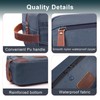 Wohlbege Men's Travel Toiletry Bag - Large Waterproof Dopp Kit