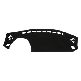 VekAuto Dash Cover Compatible for Toyota 86 2023-2024, Non-Slip Polyester Black Center Console Dashboard Cover Pad Carpet