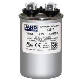 30 uF x 370 VAC Round Run Capacitor by # 12717
