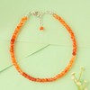 Natural Carnelian Gemstone Beads Bracelet for Women, Crystal Gems Healing