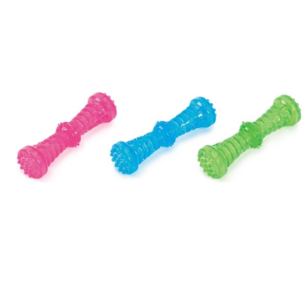 MPP Durable Dog Toys Toss Fetch Stick Chew Squeaker 7