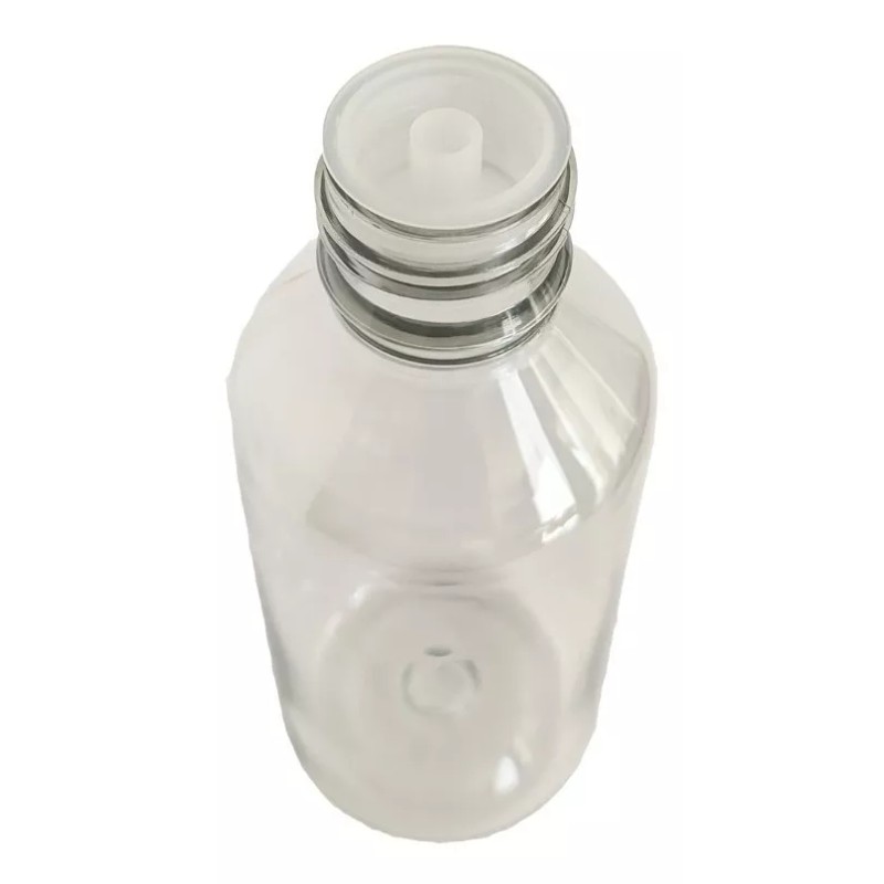 Mister Plastico 100 Pack Botella Plástico 125 Ml Transparnt/gotero.tapa Seg.