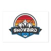 CafePress Snowbird Snowbird Utah Postcards (Package of 8), 6"x4" Printed