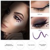 Erinde 6 Colours Liquid Eyeliner Set, Colourful Eye Liner Stick,