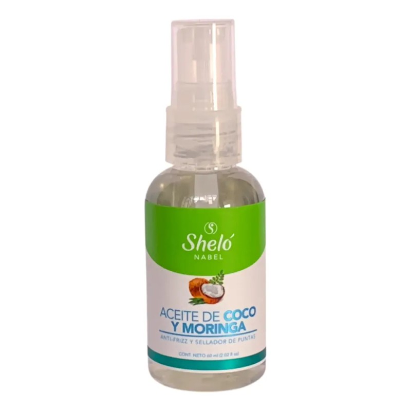 Aceite Antfrizz De Coco Y Moringa Shelo Nabel 60ml. 5