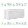 Premium C-Fold Paper Hand Towels, 2 Ply, 31x21cm, 2 x