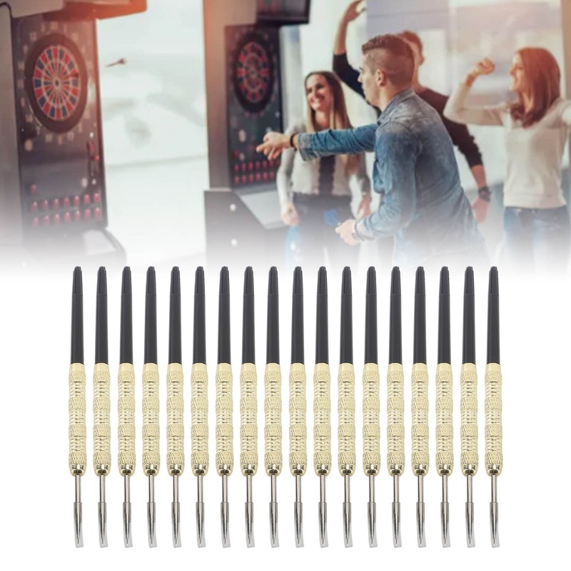18pcs Darts Metal Tip Set Professional Darts for All Skill